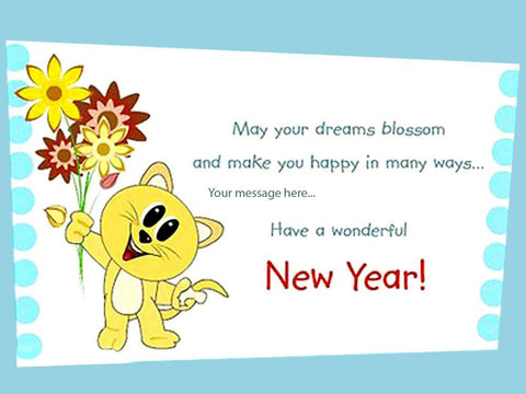 Custom New Years Card