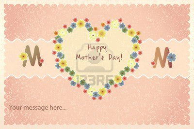 Custom Mothers Day Card
