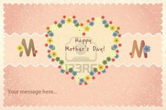 Custom Mothers Day Card